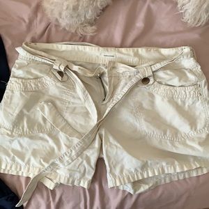 Beige shorts
